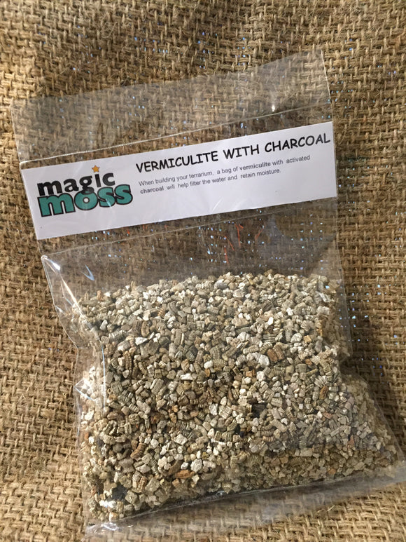Vermiculite with Activated Charcoal